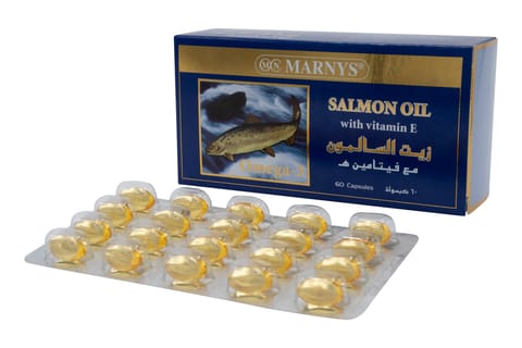 Marnys Salmon Oil 1000mg 60 Cap