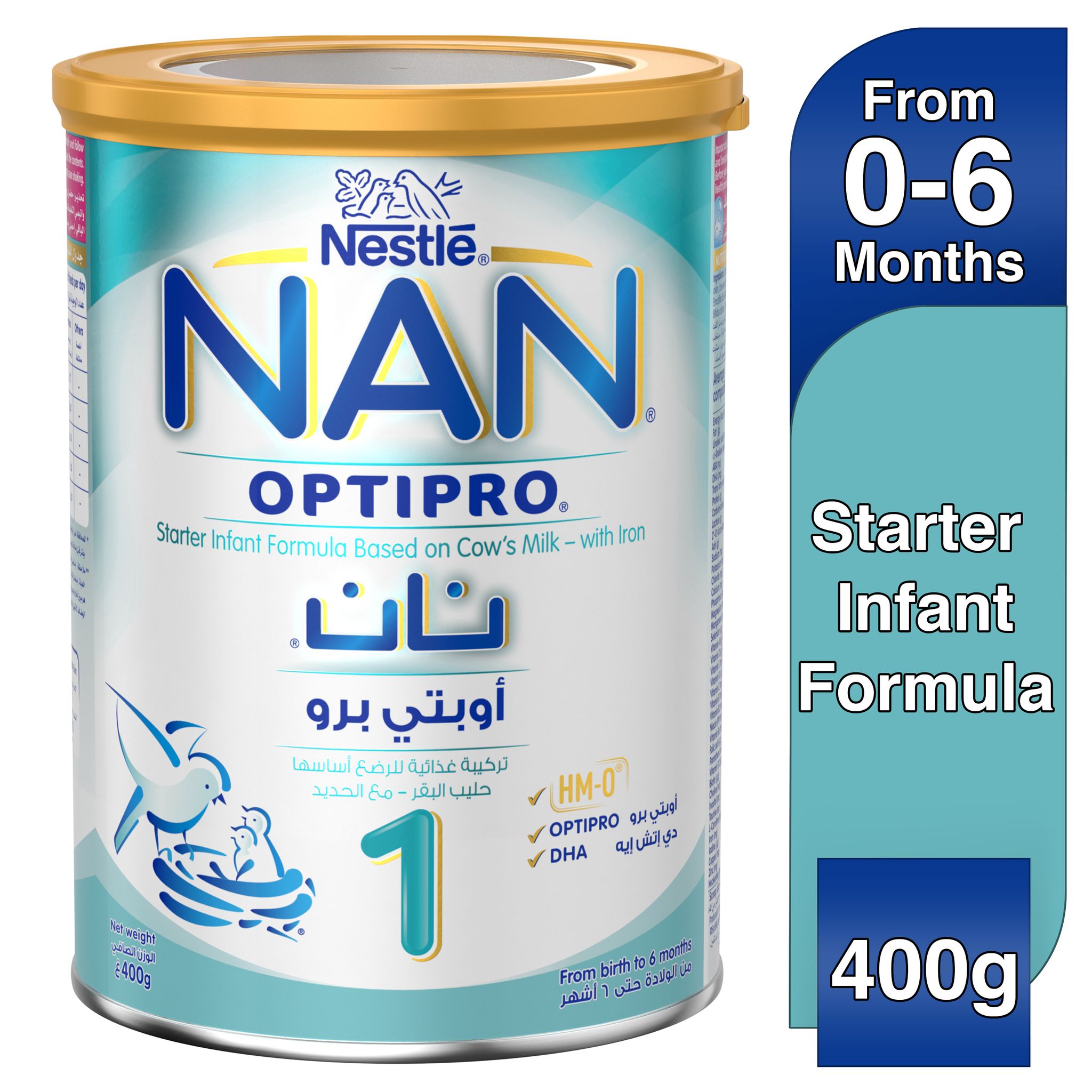 Optipro Starter Infant Formula Stage 1 Milk 400Gm