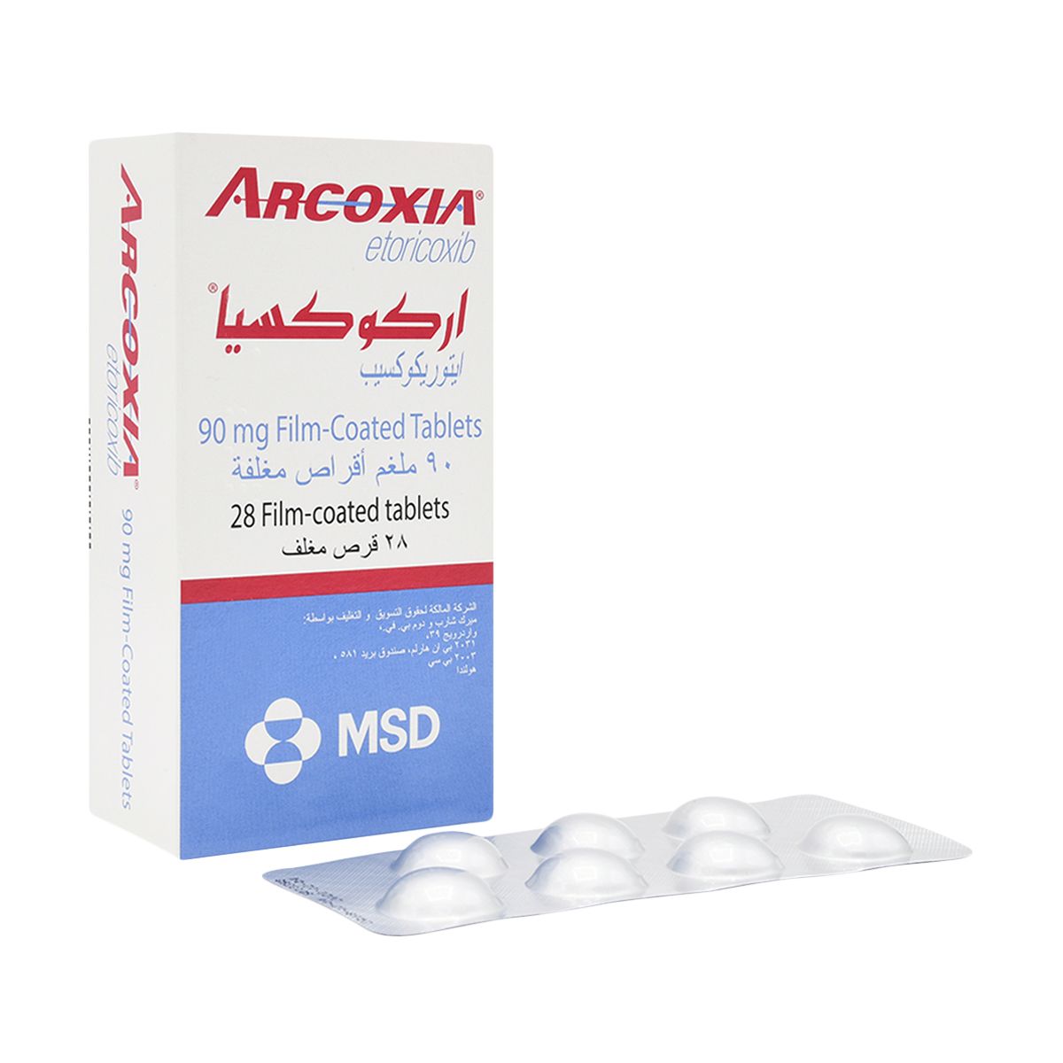 Arcoxia 90mg 28 Tab