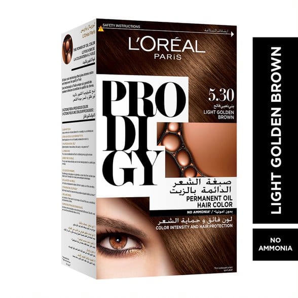 Prodigy Hair Color 5.30 Light Golden Brown