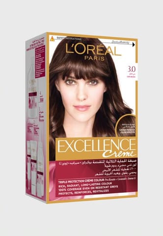 Excellence Crème Permanent Hair Color, 7.7 Honey Brown