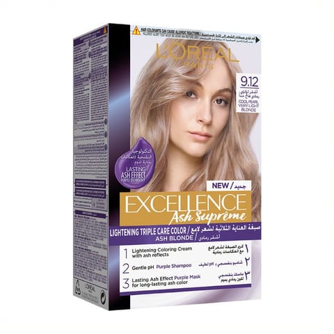 Excellence Crème Permanent Hair Color, 7.7 Honey Brown