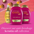 Anti-Breakage + Keratin Oil
Shampoo 385Ml