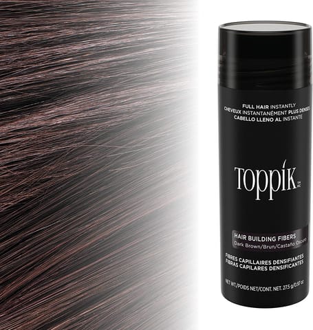 TOPPIK Hair Building Fibers, Light Brown - 12g