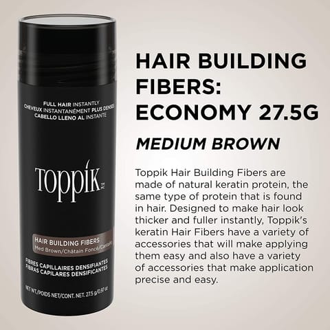 Hair Building Fibers-Black 12G