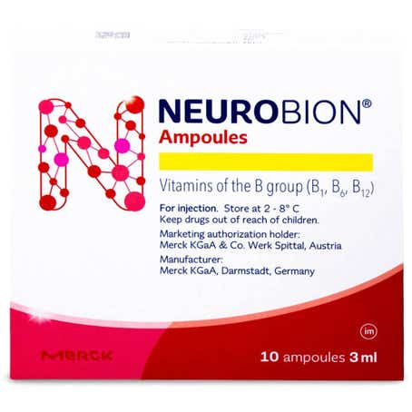 Neurobion Vitamin B 10 Injectable Ampoules