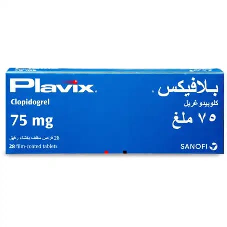 Plavix 75mg 28 Tablet