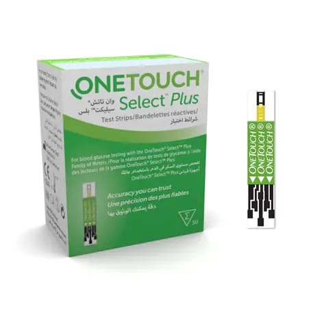 Select Plus Test Strips 50 Pcs