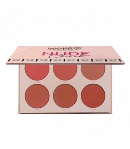 MAKE OVER 22 Palette Blush (NUDE CHEEK)) 6 Colour - 202