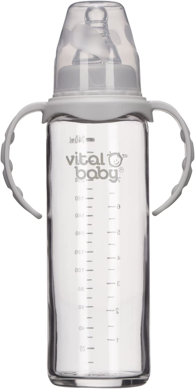 Vital Baby Feeding Bottle,Handles 240Ml