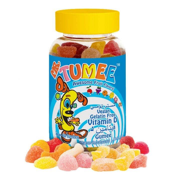 Mr.Tumee, Vitamin D Supplement, For Bone Health - 60 Gummies