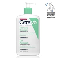 CERAVE Foaming Cleanser for Normal to Oily Skin with Hyaluronic Acid 473 ml