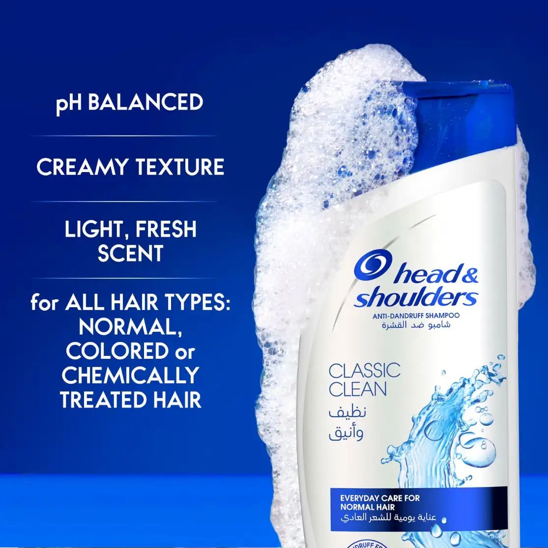 Head & Shoulders Classic Clean Anti-Dandruff Shampoo, 400 ml