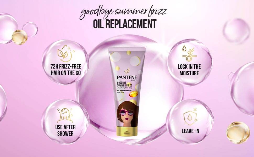 Pantene Shampoo Goodbye Summer Frizz 400ml