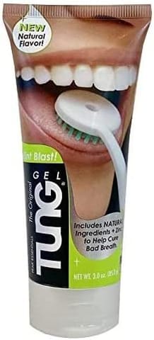 Tung Natural Tongue Gel, With Mint, Reduces Bad Breath - 85 Gm