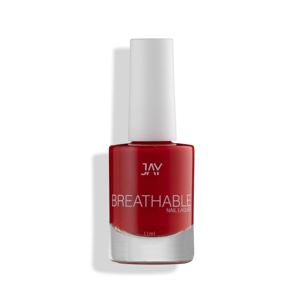 Jay Nail Polish Breathable# K49 Bold Red