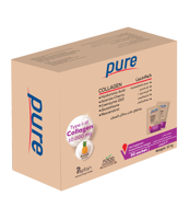 PURE Collagen I&III ,Biotin,Glutathione,CoQ10 ,30 Sachat