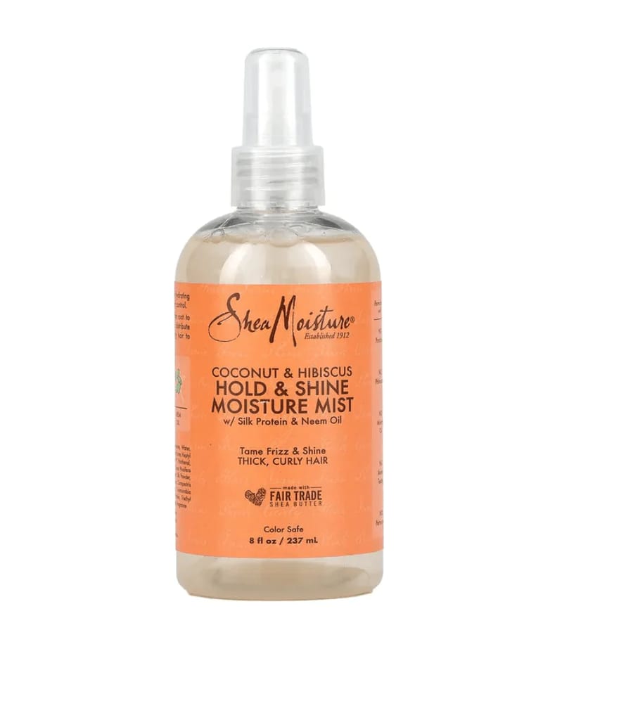 Shea Moisture Hold & Shine Moisturizing Hair Mist Coconut & Hibiscus 237 Ml