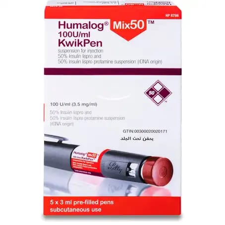 Humalog Mix 50 IU KwiKpen