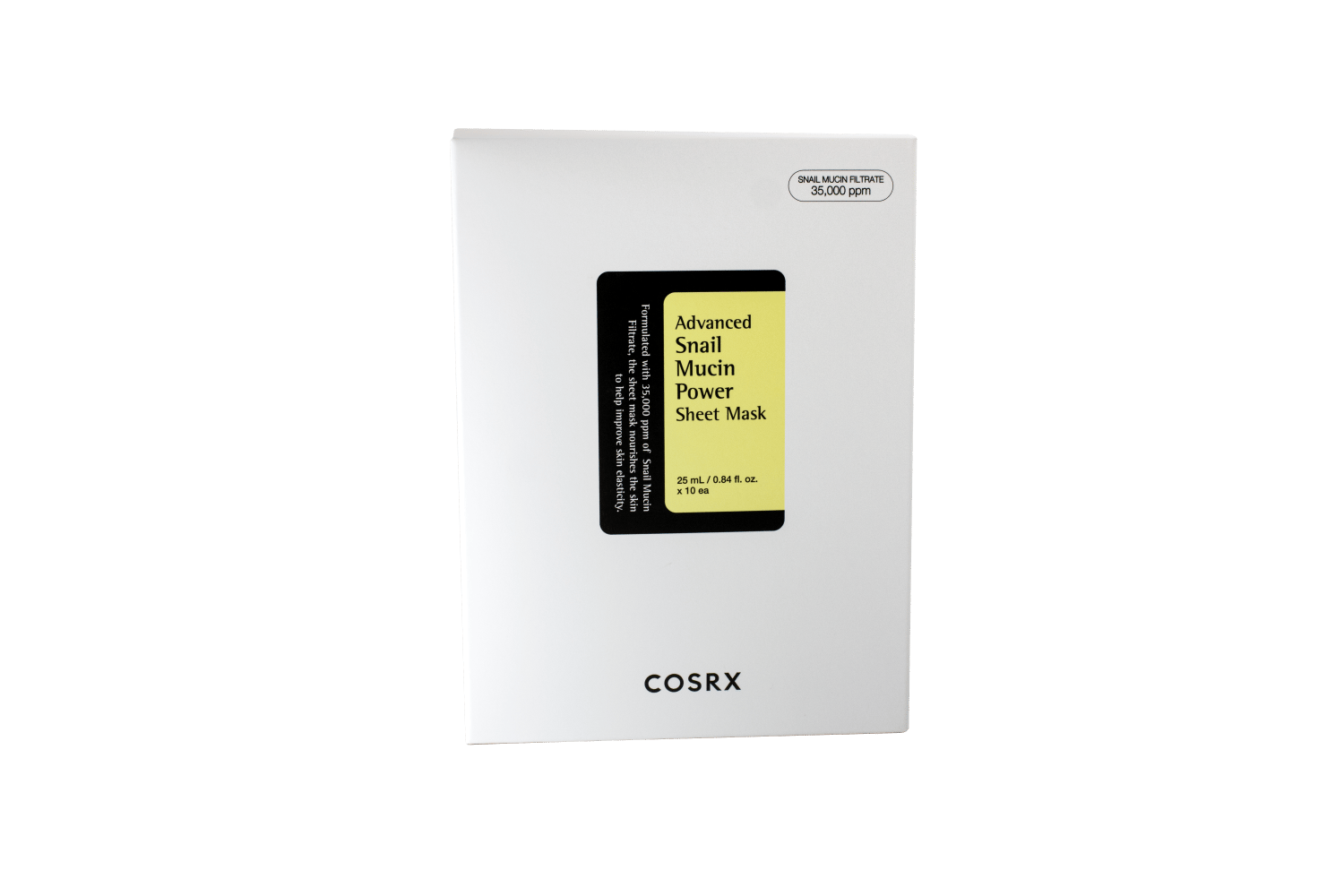 COSRX ADVANCED SNAIL MUCIN POWER SHEET MASK 10 SHEETS