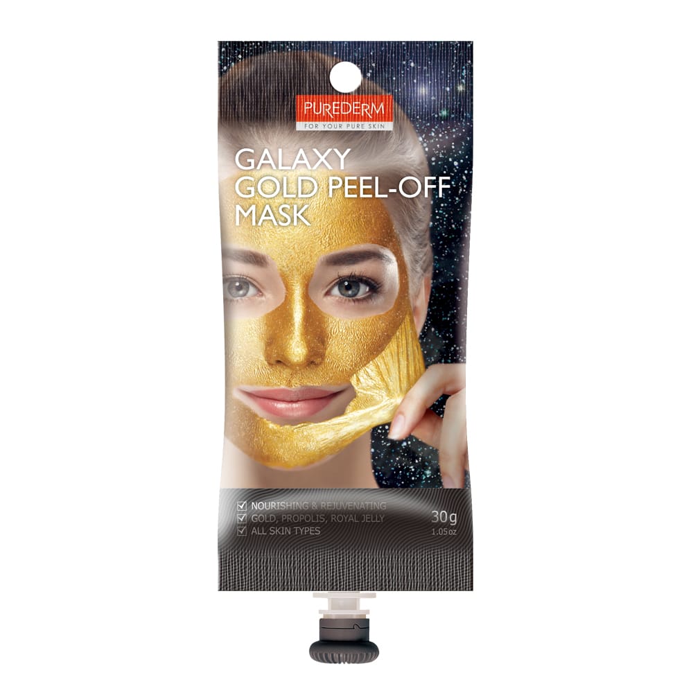 Purederm galaxy gold peel-off mask