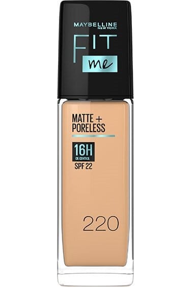 MB Fit Me Matte Poreless Foundation# 220