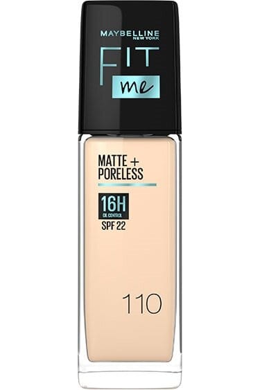 MB Fit Me Matte Poreless Foundation# 110