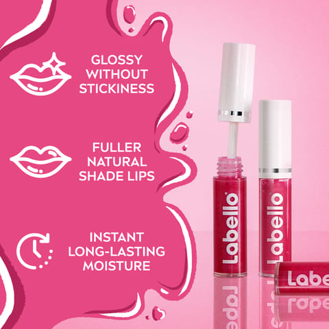 Loca Lip Gloss Pink Promise Natural Pink