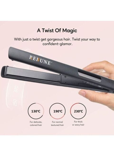 REBUNE Ceramic Hair Straightener 50W