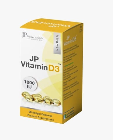 Jp Vitamin D 1000 Iu D3 90 Caps