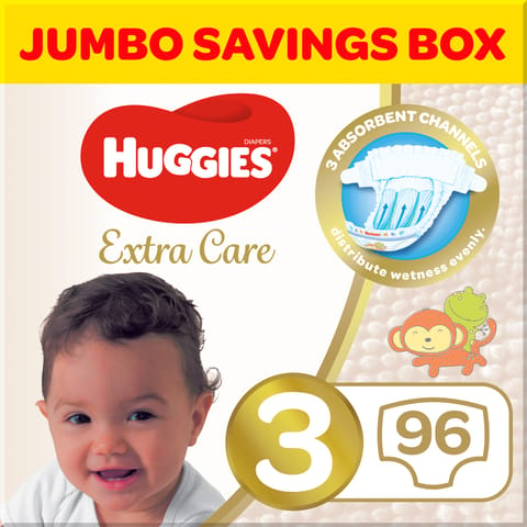 Jumbo Box Pack L+ 4+,88 Count, 12-21 Kg