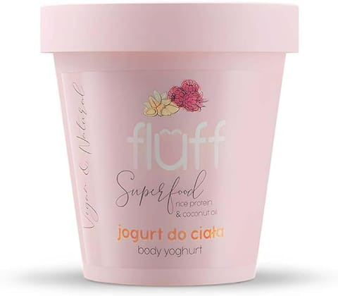 FLUFF Body Yogurt - Raspberries & Almonds