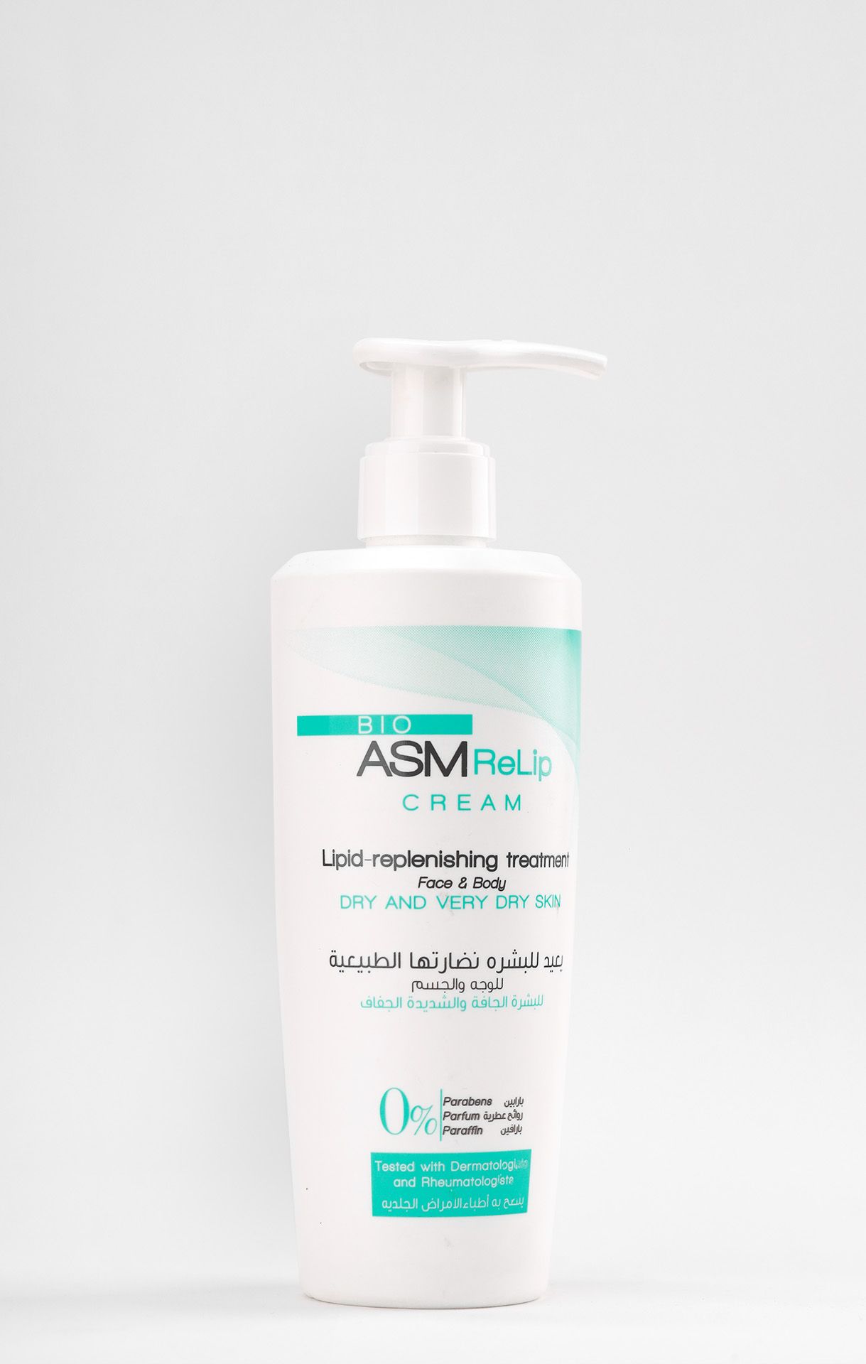 Bio ASM Relip Cream Lipid Replenishing Treatment Face & Body 300 ML