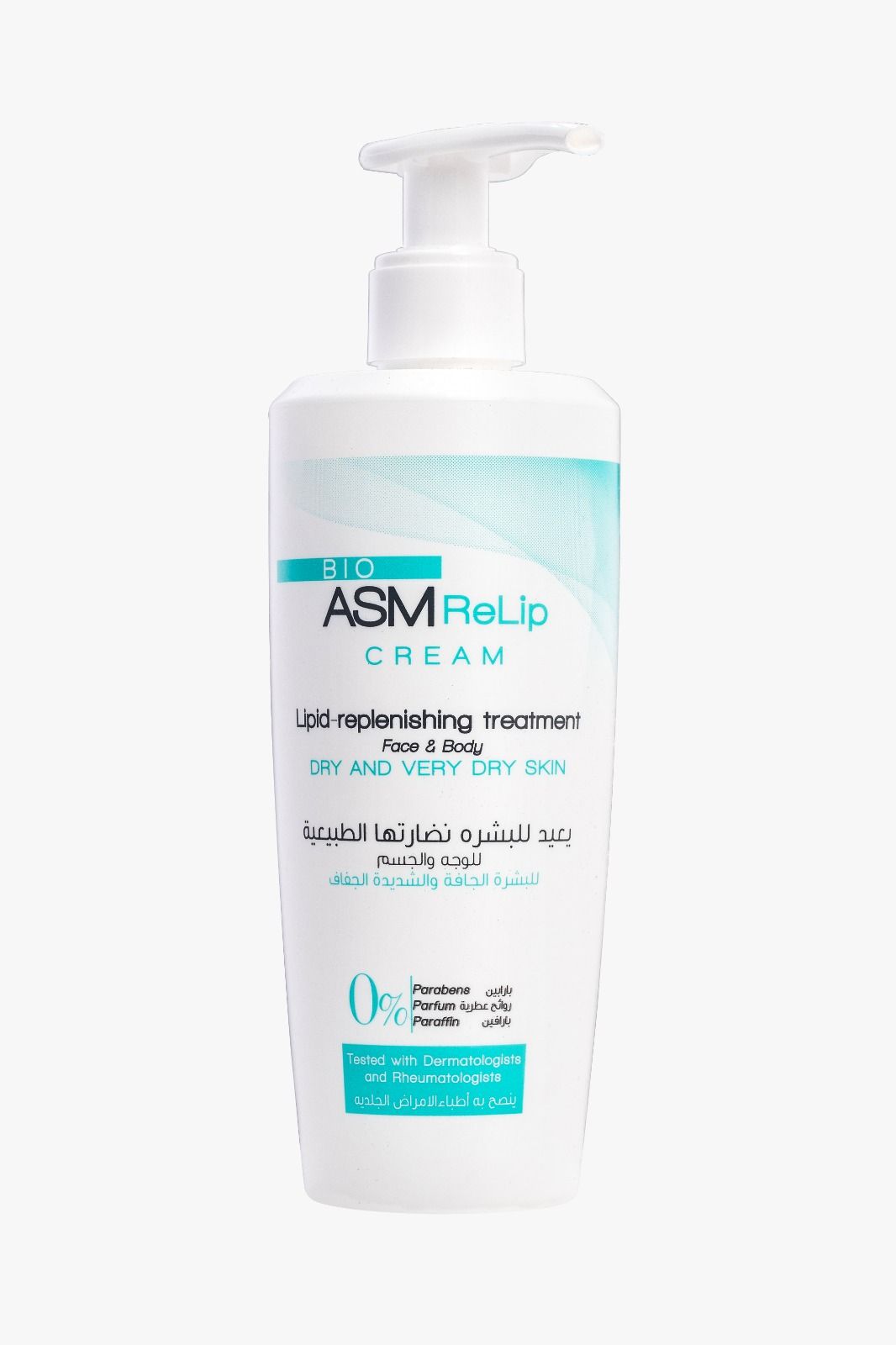 Bio ASM Relip Cream Lipid Replenishing Treatment Face & Body 300 ML