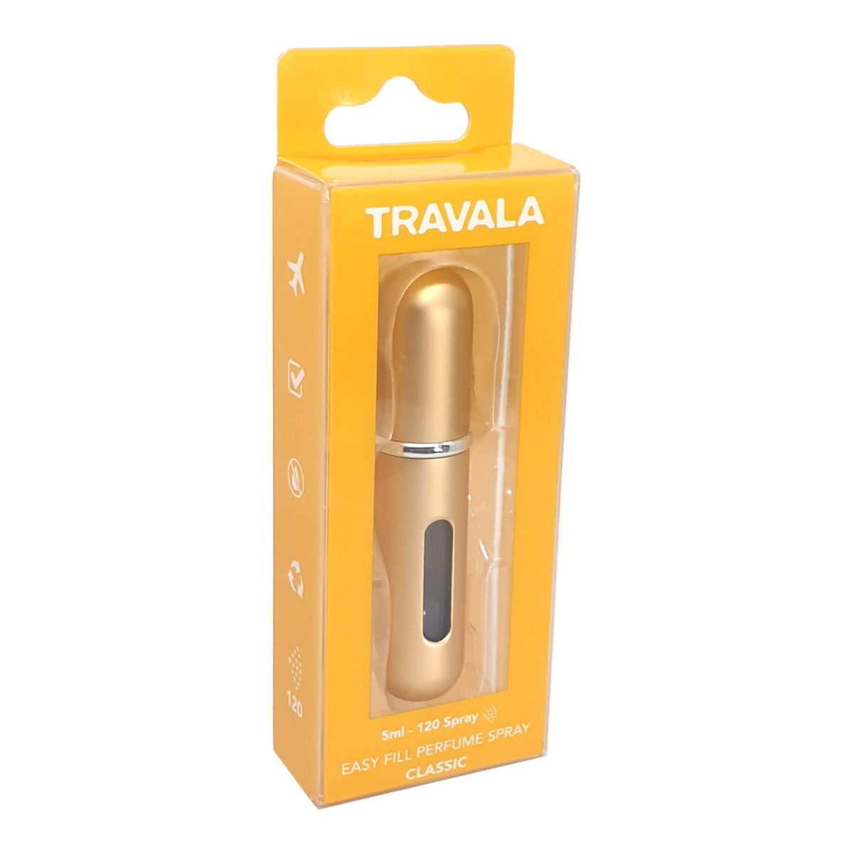 Travala Refillable Perfume Spray# Gold