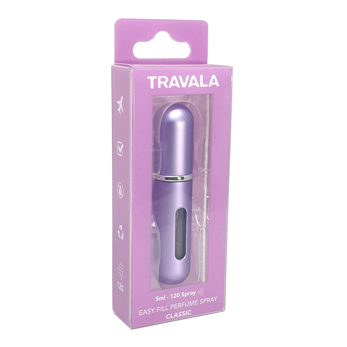 Travala Refillable Perfume Spray# Purple