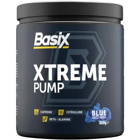 Basix Xtreme Pump Blue Razz Rush 315g