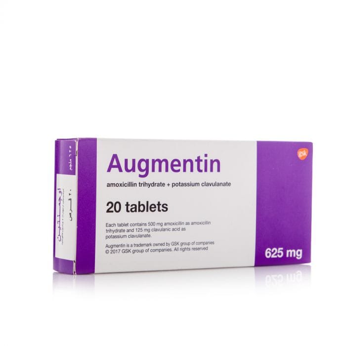 Augmentin 625mg 20 Tab