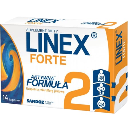 Linex Forte Probiotic 28 Hard Capsules