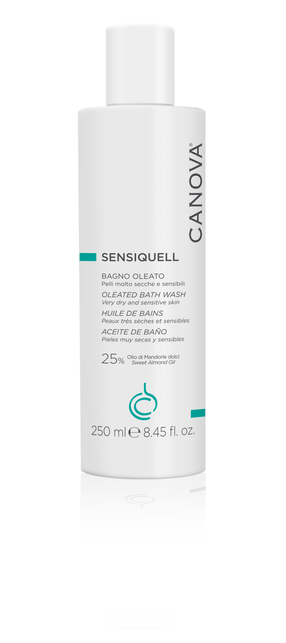 SENSIQUELL OLEATED BATH WASH 250ml Bottle