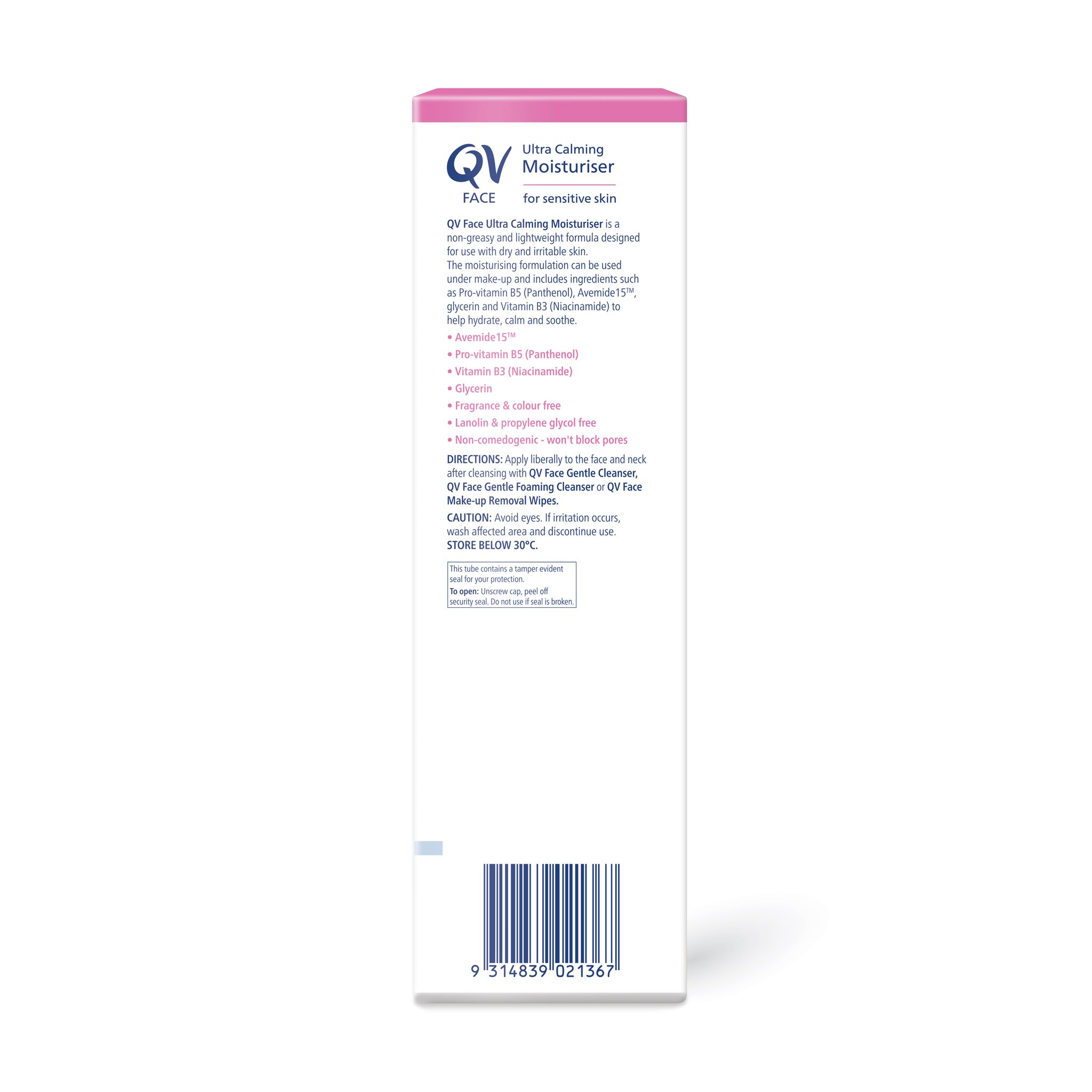 QV Face Ultra Calming Moisturiser 75g