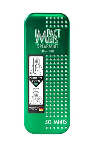 Impact Slim Slide Spearmint Sugar free Mints 9G