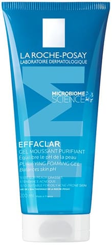 LA ROCHE POSAY Effaclar Acne Foaming Cleansing Gel for Oily and Acne Prone Skin 200 ml