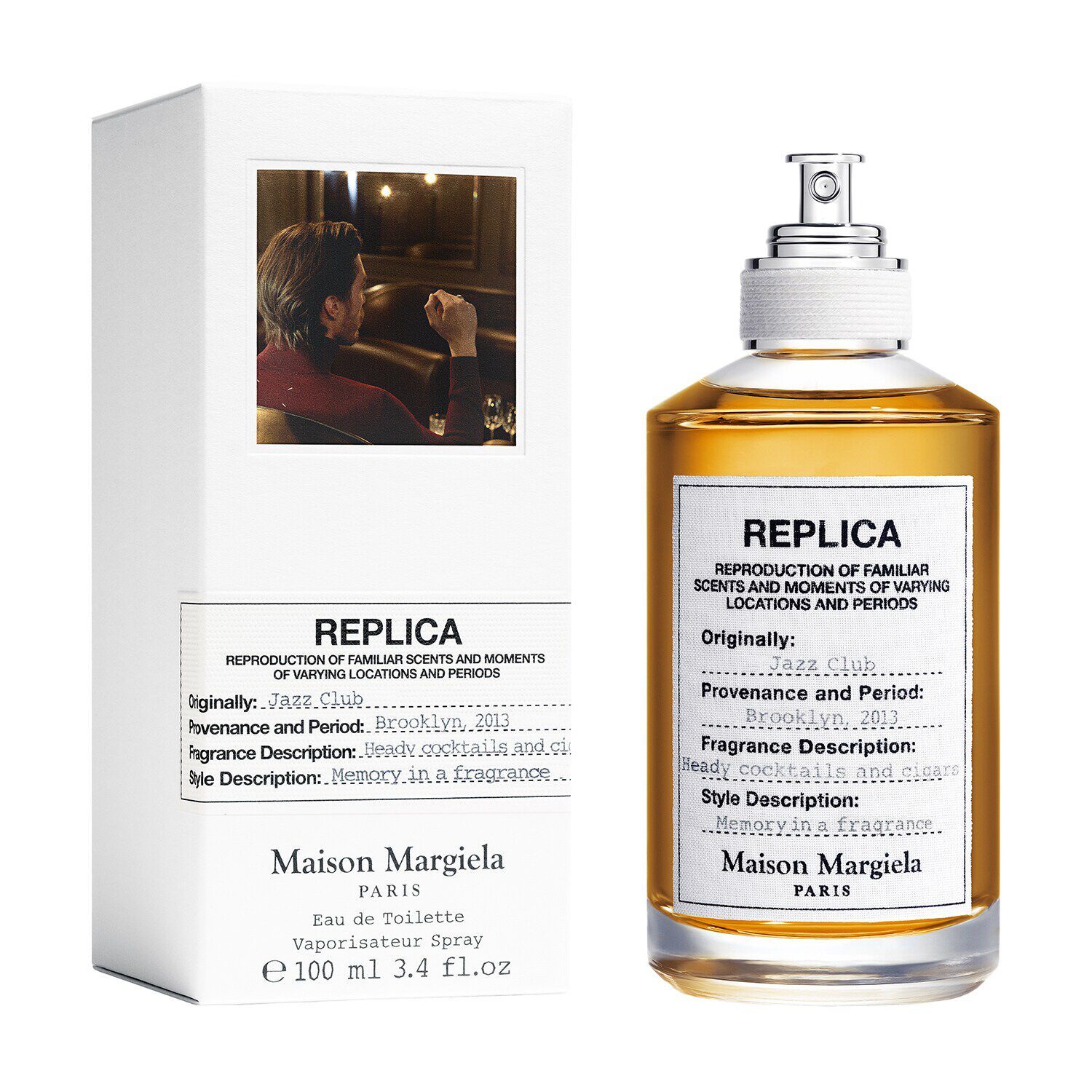 Maison Margiela Replica Jazz Club For Men Eau De Toilette 100ml