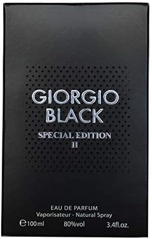 Giorgio Armani Black Special Edition Ii For Men Eau De Parfum 100ml