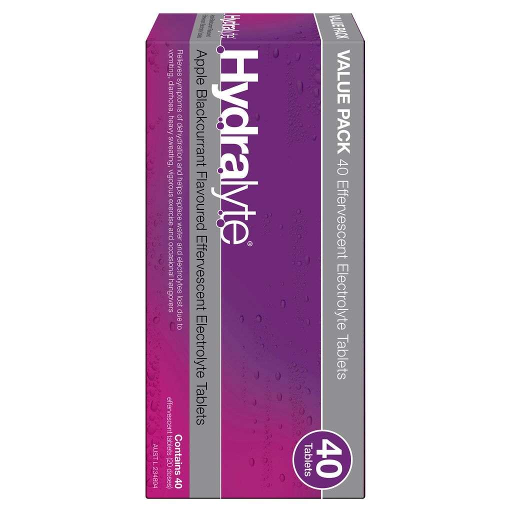 Hydralyte (VP) Eff  Apple Black Curr 40T