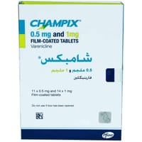 Champix 0.5 / 1 mg Tablet 25pcs