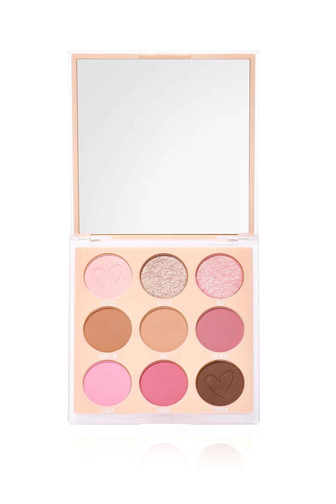 Beauty Creations Nude X 9 Colors Mini My Attractive Shadow Palette