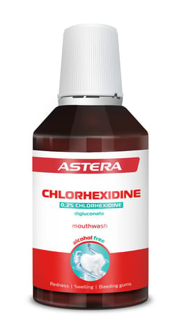 Astera Mouthwash Astera Chlorhexidine 0.2 % 300 Ml