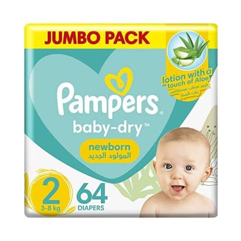 Babyjoy Compressed Diapers, Size 6 60Pc